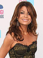Paula Abdul sexy posing at Awards ceremony